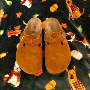 Birkenstock suede clogs! color mink size 40!